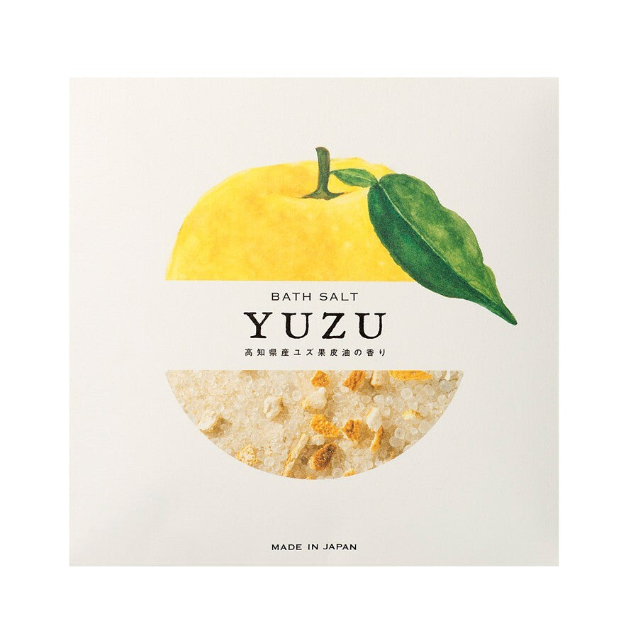 高知県産ＹＵＺＵ ピール入りバスソルト 40g