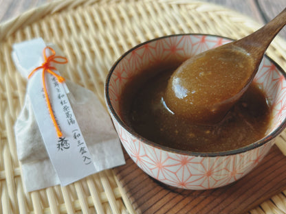 きくらげの葛湯（プレーン味、生姜味、ほうじ茶味）